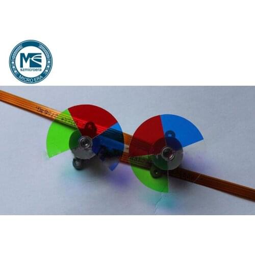 Projector color wheel for Toshiba S25 S20 S35 T45 4 segment 35mm with 2 holes