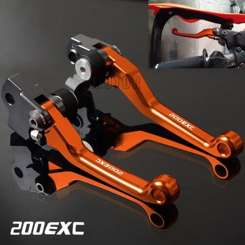 For 200EXC 200 EXC 2005-2016 2006 2007 2008 2009 CNC Aluminum Motorcycle Dirt Pit Bike Motocross Pivot Brake Clutch Levers