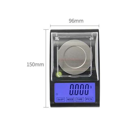 Experiment equipment High-precision electronic scale 0.001g lipstick scale precision gold scale carat weighing scale jewelry