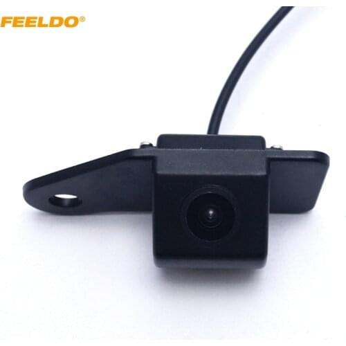 FEELDO Car Reversing Rear View Camera For Mitsubishi Outlander Sport ASX RVR 2011~2015 Waterproof #4822