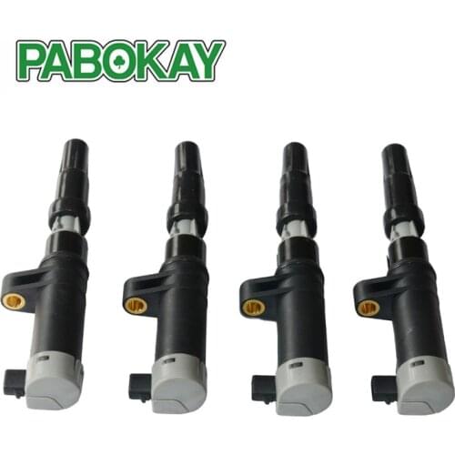 4x PENCIL IGNITION COIL PACK FOR RENAULT CLIO SCENIC ESPACE LAGUNA MEGANE 12711 245104 4408389 2526108A 91159996 215952732