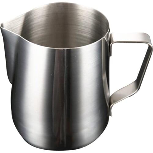 Stainless Steel Frothing Coffee Pitcher Pull Flower Cup Cappuccino Milk Pot Espresso Cups Latte Art Milk Frother Frothing Jug