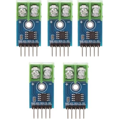 5PCS MAX6675 K Type Thermocouple Temperature Sensor Module for Raspberry Pi Arduino
