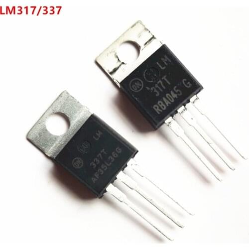 ON lm317 lm337 LM317T LM337T 1.5A Adjustable output voltage regulator Original for audiophile diy audio