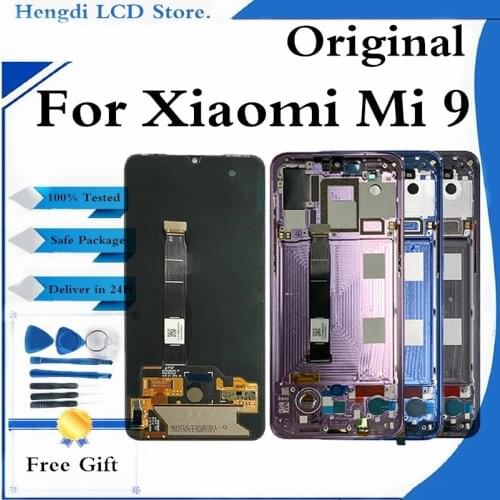 LCD For Xiaomi 9 MI9 MI 9 LCD Display Touch Screen Digitizer Assembly For Xiaomi Mi9 Mi 9 LCD Screen Replacement
