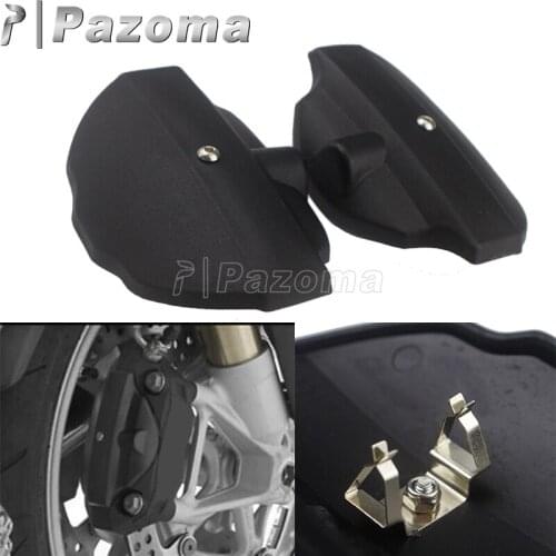A Pair Black Motorbike Front Brake Caliper Cover For BMW R1200GS ADV R1200GS LC R1200R F1200RS F1200RT F800R R NineT S1000X