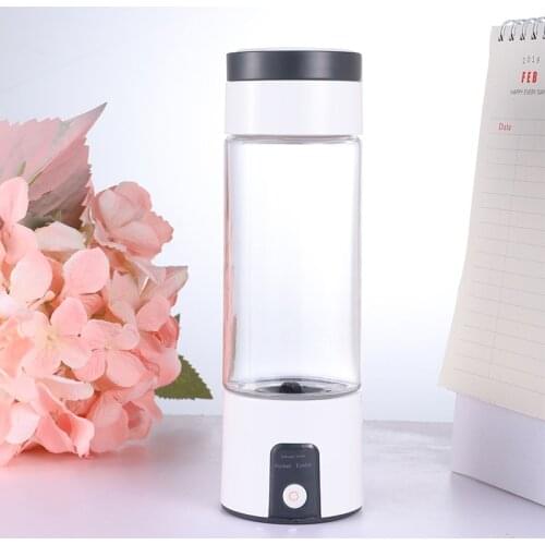 Japanese tech Portable Hydrogen Rich Water Bottle Generator Super H2 Concentration SPE/PEM Hydrogen Water Cup Elec Ionizer Flask