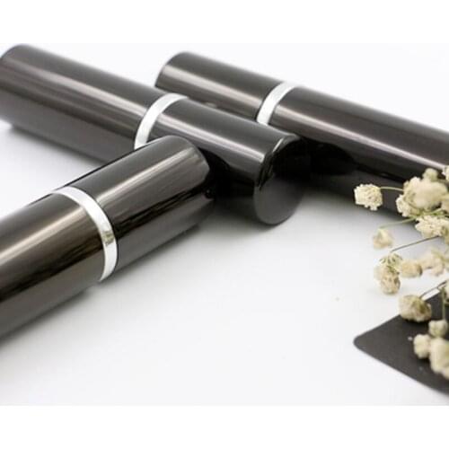 Refill Bottle Black Color 5ml 10ml Mini Portable Refillable Perfume Atomizer Spray Bottles Cosmetic Empty Bottles LX4138