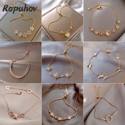 2021 New Korean Trendy Friendship Bracelects Gift Sets for Women In A Box Designer Charms for Bracelets In Bulk