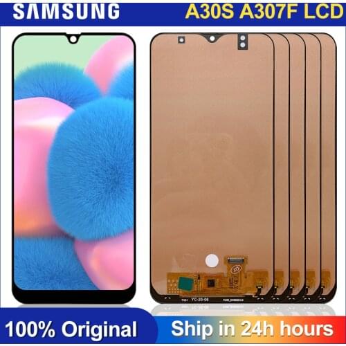 6.4'' For Samsung Galaxy A30s A307F A307 A307FN A307GN LCD Display Touch Screen Digitizer Assembly for samsung a30s lcd