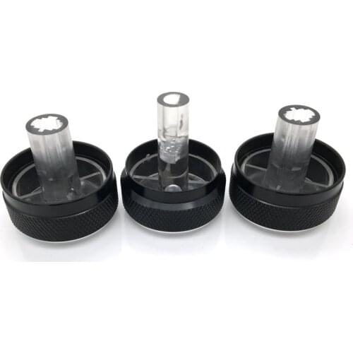 3pcs/set For Mazda 2 car ac knob Aluminum Alloy air conditioning knobs heat control switch knob car accessories