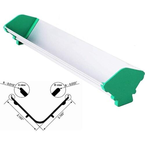 4-20inch Dual Edge Aluminum Emulsion Scoop Coater for Silk Screen Printing V Shape Coating Tools