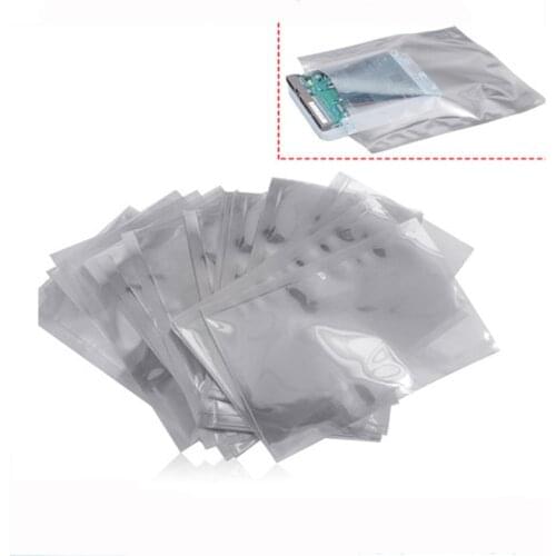 50PCS ESD Anti-static Bags 3.5" HDD Hard Disk Pack 20*15cm
