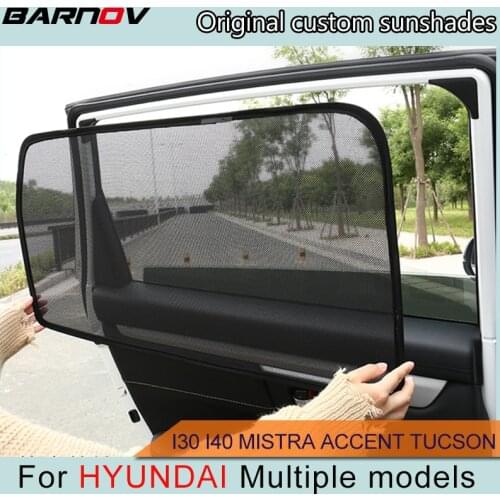 Car Special Magnetic Curtain Window SunShades Mesh Shade Blind Original Custom For Hyundai i30 i40 Mistra Accent Tucson