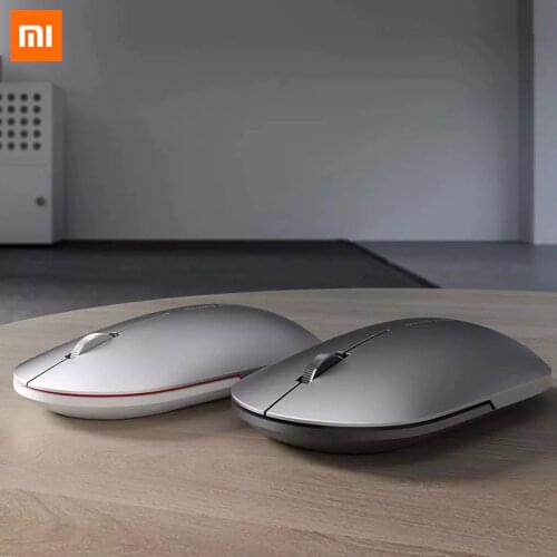 Xiaomi Mi Wireless Mouse Bluetooth Mouse Mi Fashion Game Mouses 1000dpi 2.4GHz link Optical Mouse Mini Metal Portable Mouse