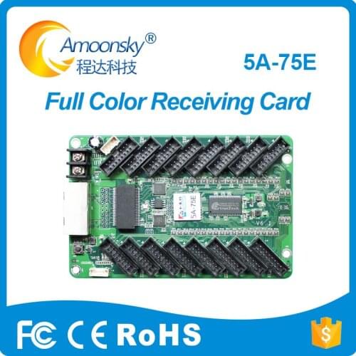 Colorlight 5a-75e v6.1 colorlight receiver card work with colorlight c3 player and colorlight S2 sending card