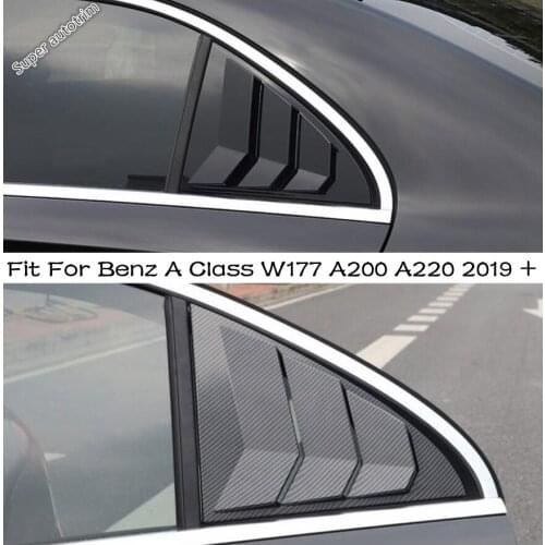Car-styling Window Louvers Covers Trim Side Air Outlet Shutter Fit For Mercedes Benz A Class W177 A200 A220 2019 - 2021