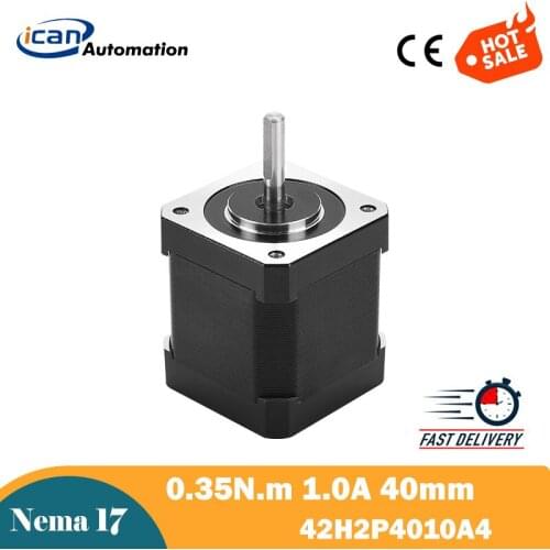 ICAN Stepper Motor Nema17 40mm 1.0A 0.35nm length40 Nema17 Stepper Motor