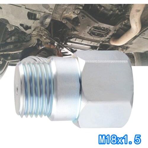 Universal O2 Oxygen Sensor Spacer Adapter Extender Oxygen Sensor Bung Extension Cel Fix M18x1.5 Car Parts