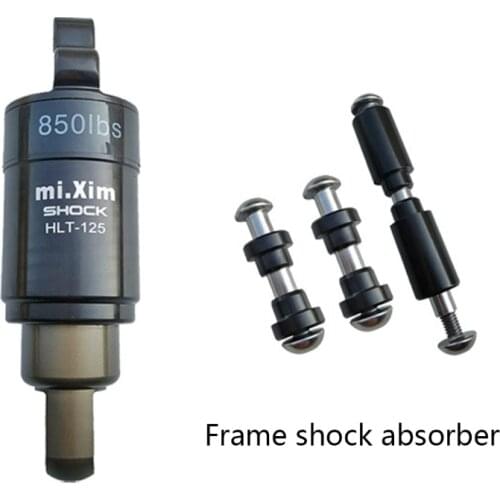 Bike Soft Tail Oil+Spring Rear Bile Shock Absorber Hydraulic Rebound Damping Shock Absorption 125/150/165/190MM Dropship