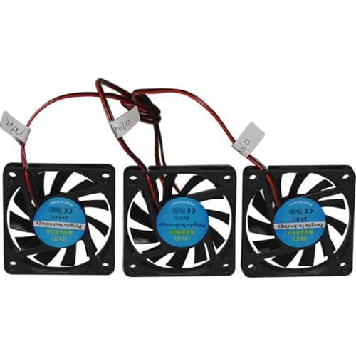 3d printer fan 6010 2pins 60mm 60x60 x10 mm 6cm graphics card DC 5V / 12V 24V 2P 1pcs