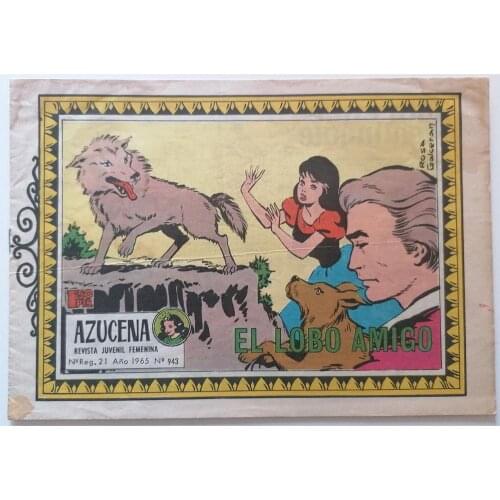 AZUCENA womens youth magazine N. 943, year 1965, ED. TORAY, 1ª edition, author ROSA GALCERAN