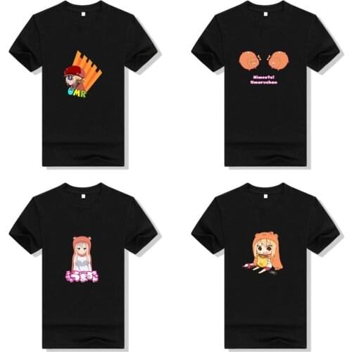 Anime Himouto! Umaru-chan T Shirt Cosplay women printed cotton T-shirt Short Sleeve Summer Casual Tee Tops Woman T-shirts