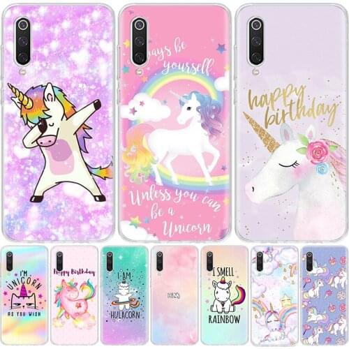 Hippo Unicorn Horse Phone Case For Xiaomi Redmi Mi Note 10 9 8 A3 A2 A1 CC9 9T Lite Pro 6X 5X F1 CC9E Coque Cover