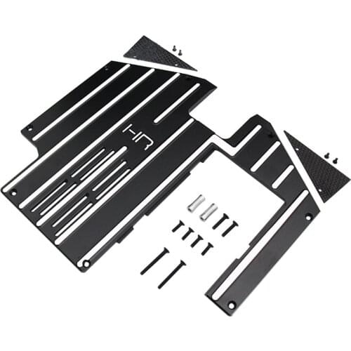 HR Traxxas 1/7 UDR Rear Straight Bridge Short Card Aluminum Alloy Chassis with Heat Sink Replacement 8521