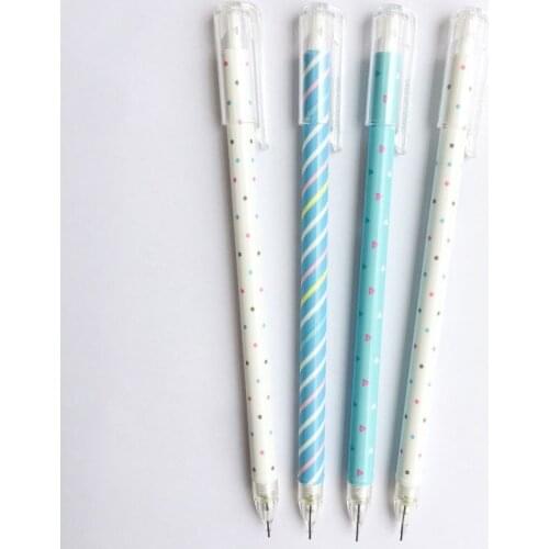 10Pcs Random 0.5mm Simple Style Mechanical Pencil Student Automatic Pencils School Office Supply Kids Gift Writing Rewards
