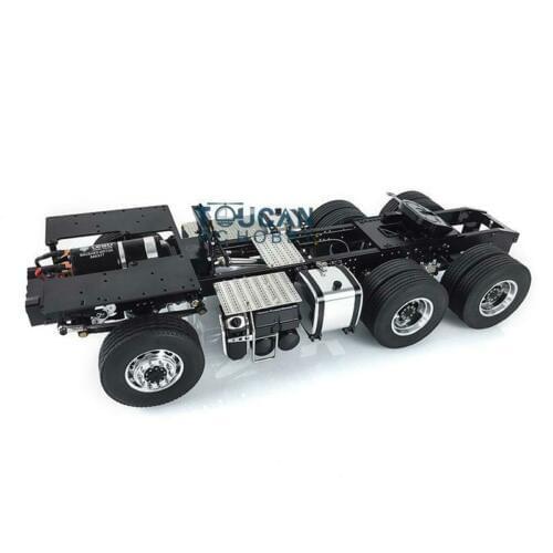 LESU 1/14 RC Bz 6*6 Metal Chassis Highline 1851 3363 Model Truck 540 Motor DIY TH15104-SMT2