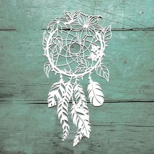 Dreamcatcher Metal Cutting Dies Stencil Handmade Crafts scrapbooking nouveau arrivage 2019 dies scrapbooking metal cutting frame