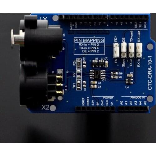 BlueRaven DMX Shield Expansion board module Compatible with Arduino