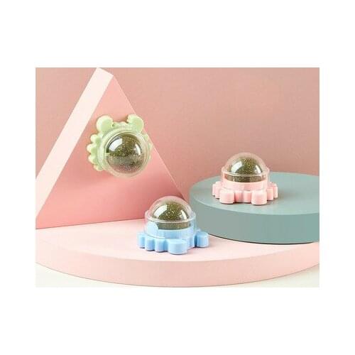 New Crab Catnip Spinning Ball Molar Teeth Cleaner Happy Interactive Cat Toys Cat Supplies Adjust Mood