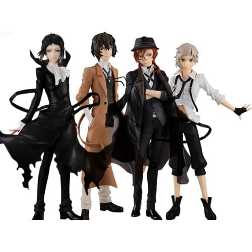 Judai 17cm Original GSC Up Parade Anime Bungo Stray Dogs Osamu Dazai Nakajima Atsushi PVC Action Figure Collection Model Toys
