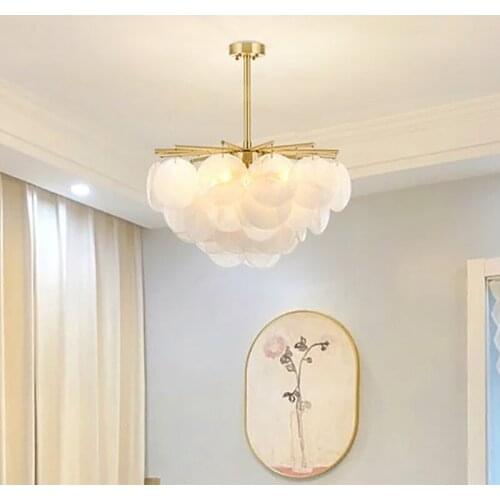 Modern Creative Luxury Chandeliers Restaurant Bedroom Living Room Nordic Home Decor Led Glass Chandelier Indoor Lighting Fixture