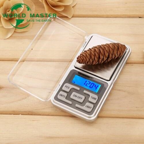 World Master Mini Precision Digital Scales For Gold Bijoux Sterling Silver Scale Jewelry 0.0g1 Weight Electronic Kitchen Scales