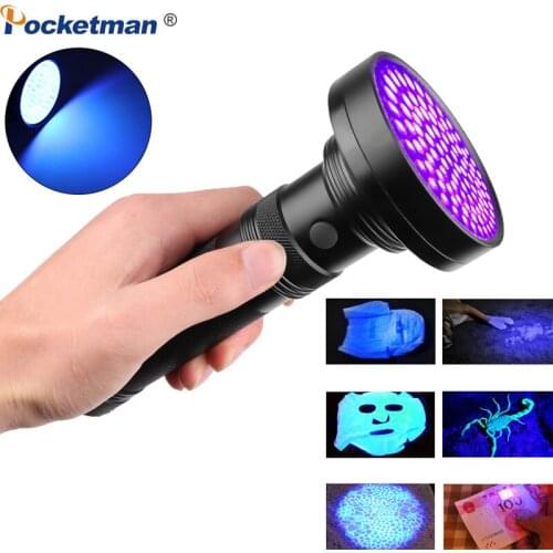 UV Flashlight Black light UV Lights 12LED 21LED 100LED LED Blacklight Pet Urine Detector For Dog/Cat Urine Dry Stains Bed Bug