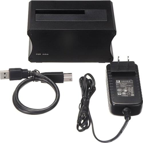 High Quality USB3.0 SATA All Metal Multi-functional Mobile Hard Disk Base Box With Power Adapter For 2.5/3.5 Inch Disks