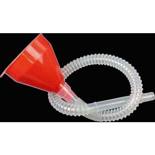 Car Refueling Funnel Detachable Hose Gasoline Engine Oil Additive Motorcycle Farm Machine Use Convenient Anti-leakage D5QE