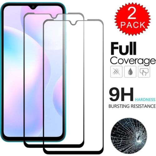 2Pcs Tempered Glass for Xiaomi Redmi 9A Screen Protector on Xiomi Redmi 9A Glass Xaomi Redme 9 9C A9 Redmi9A Protective Film