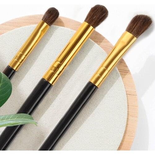 3pcs Makeup Brushes Set Eye Shadow Highlighter Brush Professional Foundation Eyebrow Eyeliner Shadows Womens Cosmetics Tool