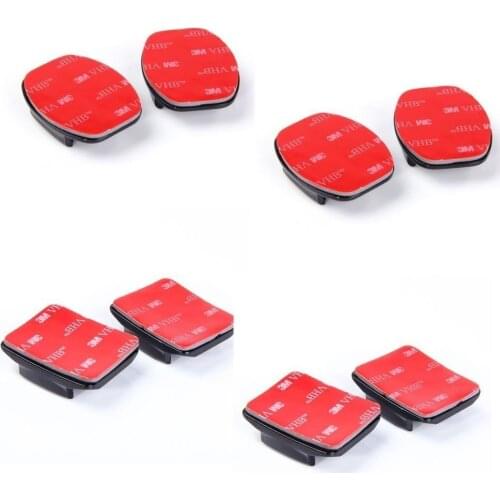 4pcs Curved+4pcs Flat Adhesive Mounts Sticky for GoPro Hero Cameras