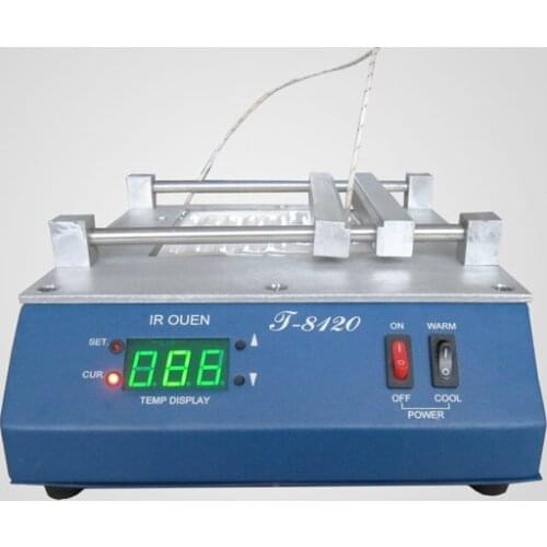 PUHUI Authorized T-8120 Preheating Oven T8120 Preheating Plate + T835 BGA IRDA Welder Rework Station Kit