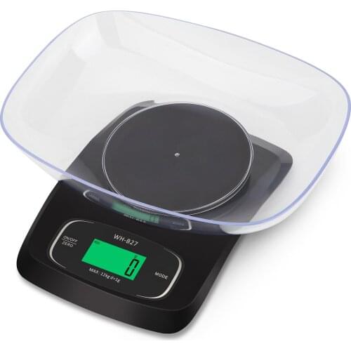 Household Kitchen Scales Bake Electronic Kitchen Scale Efficient High Range Big Bowl Multipurpose Scale Kitchen Accessories