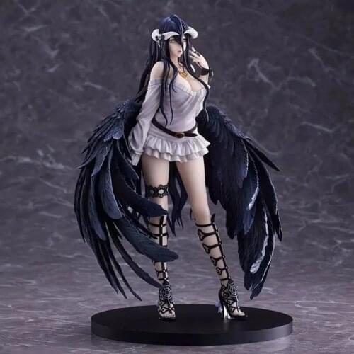 2021 new 27cm anime Adult Game Statue Overlord figurine dark Knight albedo action figure pvc Collect Model toys doll gift