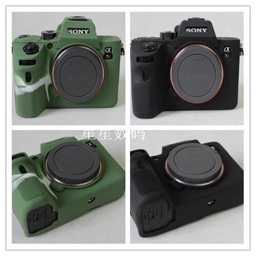 Soft Camera Video Bag Silicone Case For Sony A7 III A7R3 A7 mark 3 A7 III Rubber Camera case Protective Body Cover Skin