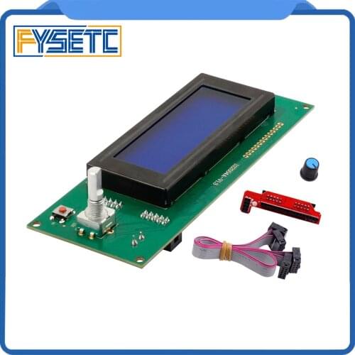 Update 2004 LCD V1.3 Display 3D Printer Controller RAMPS 1.4 Mendel 2004LCD Screen (20 characters x 4 lines) For Anet A8