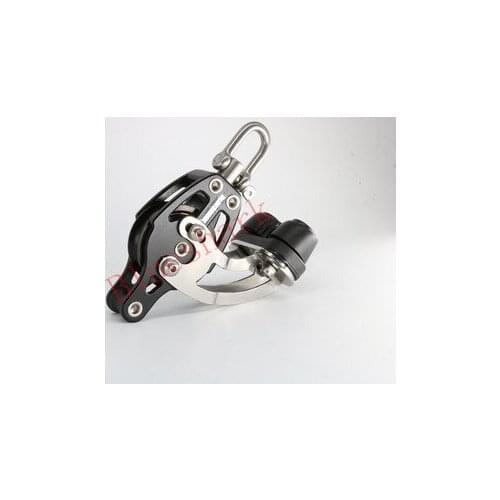 Sailboat Hardware 38 mm 1 1/2 Inch Aluminum Single Becket Adjustable Cleat Block 2263