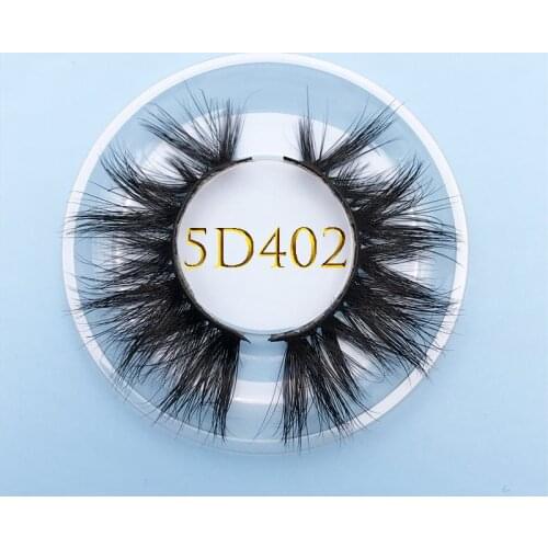 Custom box MIKIWI 5D402full strip mink eyelashes natural soft false lashes makeup tools Mink Eyelashes100% Cruelty free Handmade